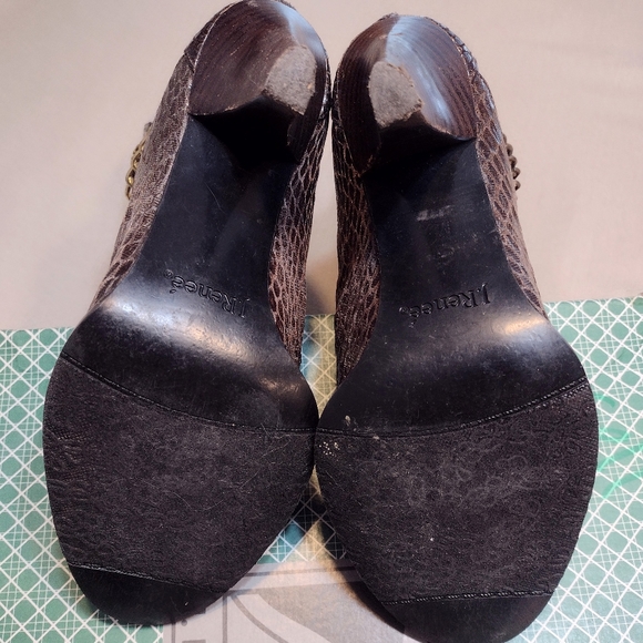 J. Renee "Bree" snake texture, animal print boots, size 6.5M - Picture 8 of 11